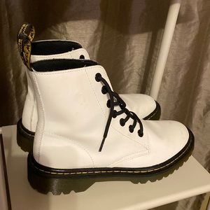 White Dr. Martens